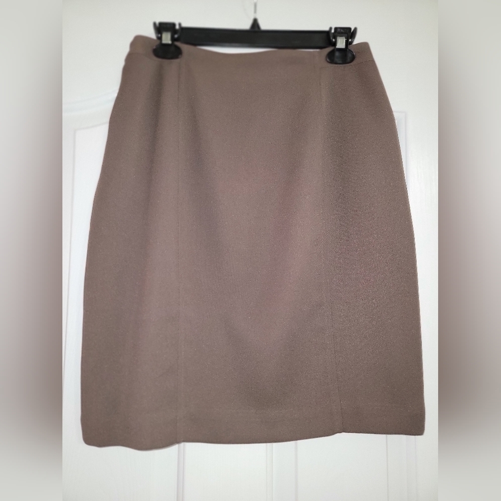 Halston Lifestyle Brown skirt size 12